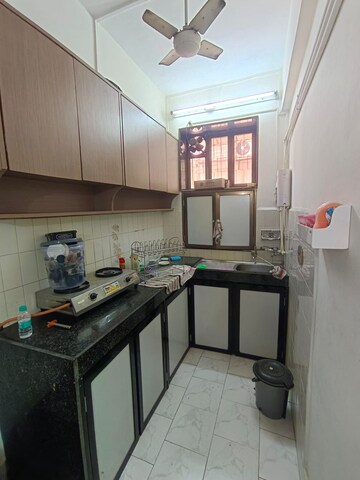 Kitchen in 1 BHK Apartment at Bela Court 1, Colaba – for Rent