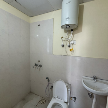 Bathroom in 2 BHK Apartment at Pyramid Fusion Homes, Sector 70a – for Rent