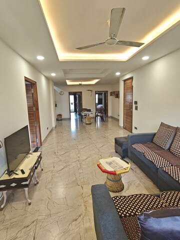 Living Room in 3 BHK Builder Floor at Housing Board Colony Sector 51, Sector 51 – for Rent