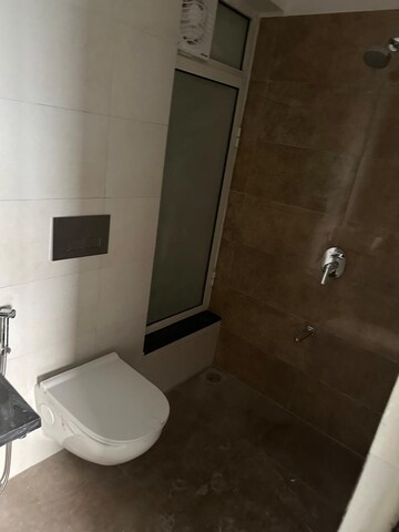 Bathroom in 3 BHK Apartment at Naman Habitat, Andheri West – for Rent