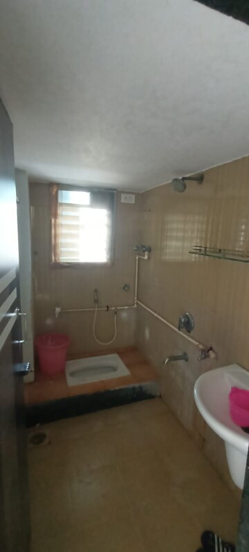 Bathroom in 1 RK Independent House at KW Blue Pearl, Karol Bagh – for Rent