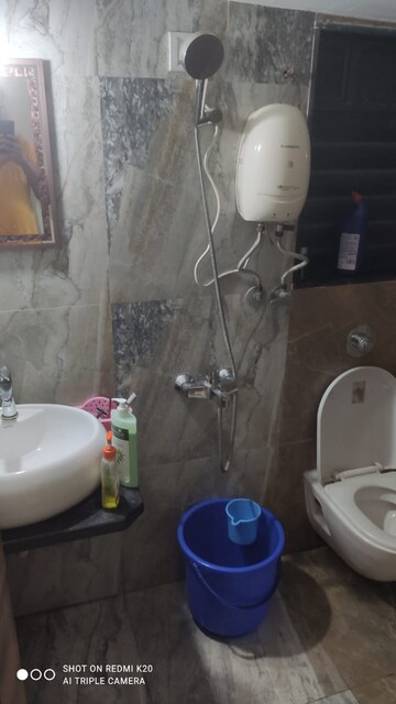 Bathroom in 1 BHK Apartment at Raj G N Residency, Mira Road – for Sale
