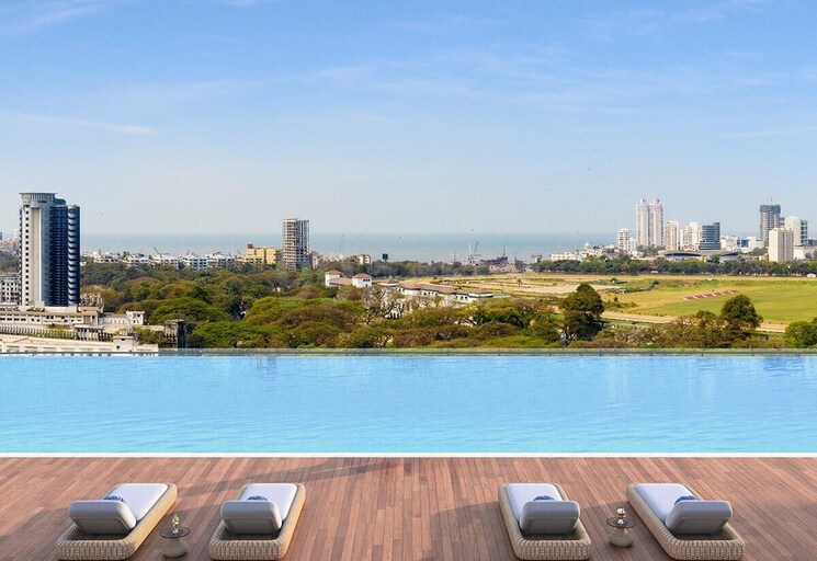 Swimming Pool, k-raheja-modern-vivarea 3 Bedroom 1669 Sq.Ft. Apartment In Mahalaxmi Mumbai 8238592