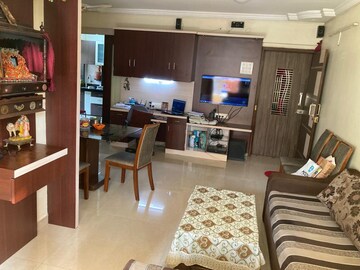 Living Room in 2 BHK Apartment at Seawoods – for Sale
