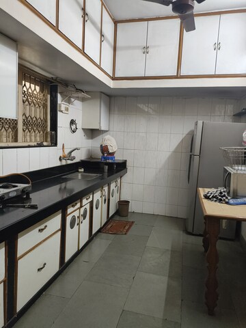Kitchen in 1 BHK Villa at Adajan Patiya – for Rent