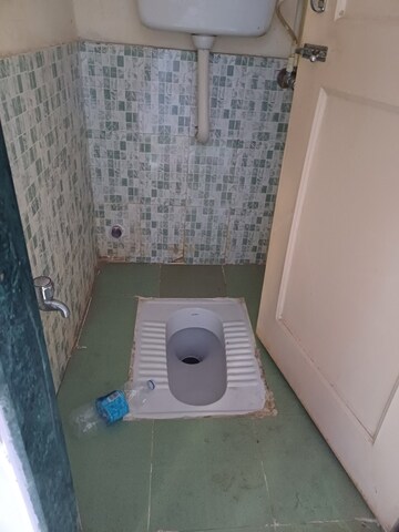 Bathroom in 1 BHK Apartment at Megh Malhar Co-op Housing Society, Ghansoli – for Rent