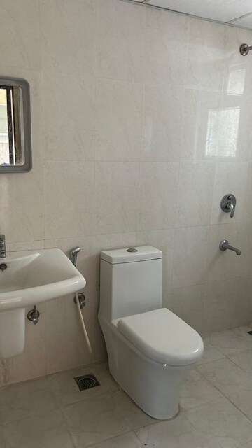 Bathroom in 3 BHK Apartment at Regency Pinnacle Heights, Thanisandra – for Rent