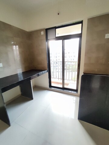 Kitchen in 1 BHK Apartment at K M Horizon Palms III, Owale – for Rent