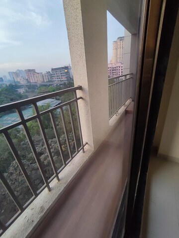 Balcony in 1 BHK Apartment at K M Horizon Palms III, Owale – for Rent