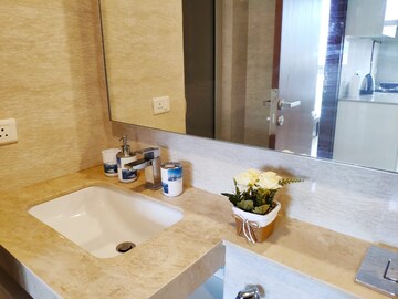 Living Room in 1 BHK Apartment at Hiranandani Zen Maple, Powai – for Rent