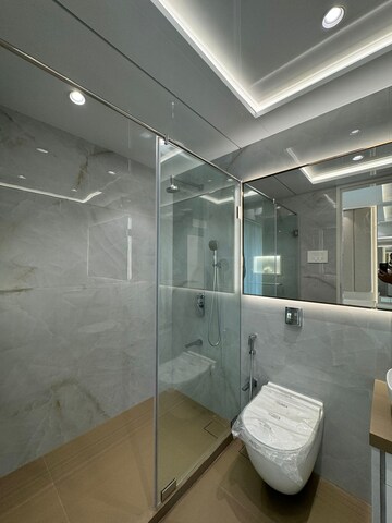 Bathroom in 3 BHK Apartment at Joy Legend, Khar West – for Sale
