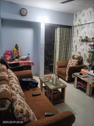 Living Room in 2 BHK Apartment at Majestique Manhattan, Wagholi – for Sale