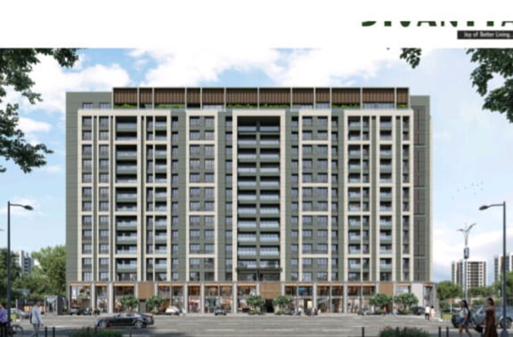 Exterior View, new althan 2 Bedroom 1256 Sq.Ft. Apartment In New Althan Surat 8238932
