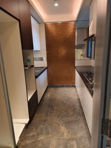 Kitchen in 3 BHK Apartment at Lodha Trump Tower, Worli – for Rent