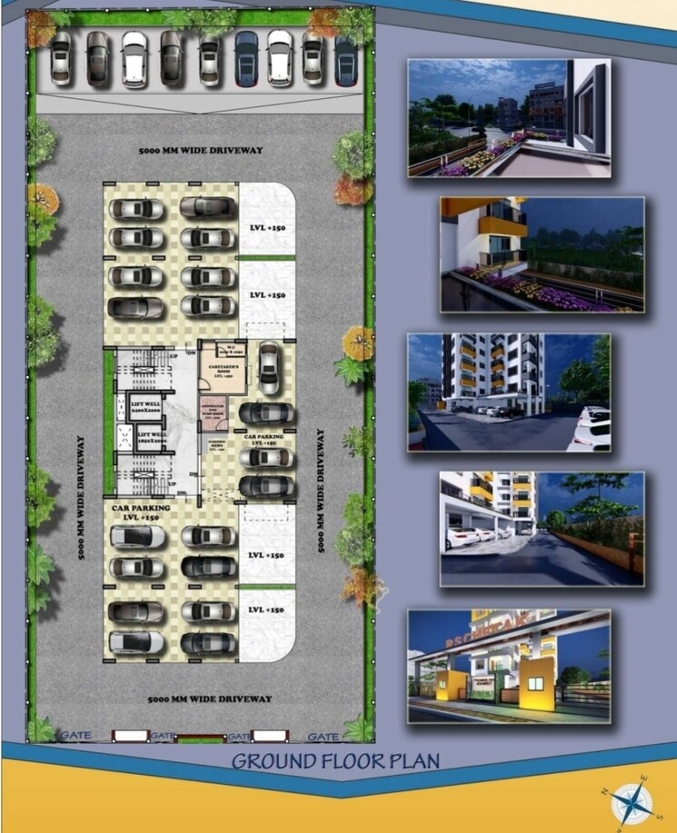 Master Plan, new town 3 Bedroom 1585 Sq.Ft. Apartment In New Town Kolkata 8238958