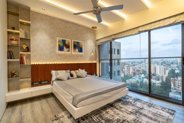 Bedroom in 3 BHK Apartment at Rustomjee Paramount, Khar West – for Sale