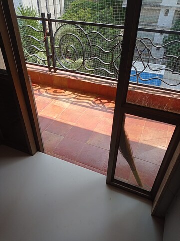 Balcony in 3 BHK Apartment at Emporis Apartment, Bandra West – for Rent