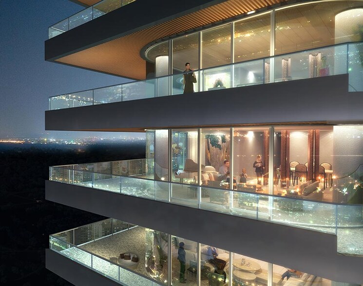 Exterior View, dlf-the-arbour 4 Bedroom 3900 Sq.Ft. Apartment In Sector 63 Gurgaon 8239007