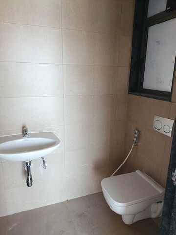 Bathroom in 3 BHK Apartment at Runwal Eirene Phase 2, Balkum Pada – for Sale