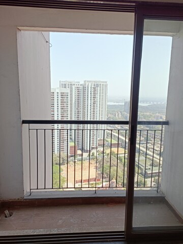 Balcony in 3 BHK Apartment at Runwal Eirene Phase 2, Balkum Pada – for Sale