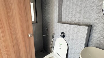 Bathroom in 2 BHK Apartment at Ashar Axis, Majiwada – for Rent