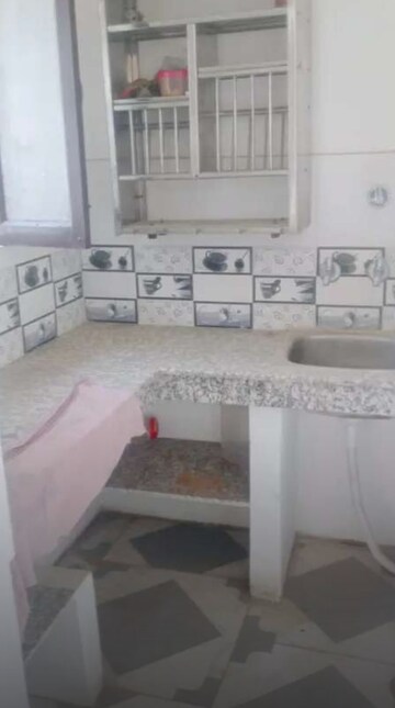 Kitchen in 1 BHK Builder Floor at Aliganj – for Rent