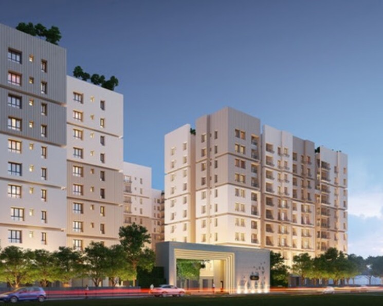 Exterior View, srijan-natura 3 Bedroom 1212 Sq.Ft. Apartment In New Alipore Kolkata 8239101
