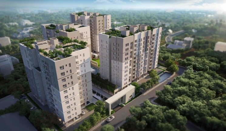 Master Plan, srijan-natura 3 Bedroom 1212 Sq.Ft. Apartment In New Alipore Kolkata 8239101