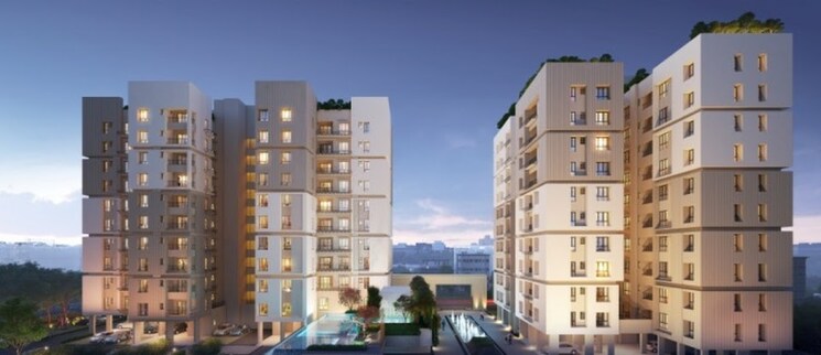 Exterior View, srijan-natura 3 Bedroom 1212 Sq.Ft. Apartment In New Alipore Kolkata 8239101