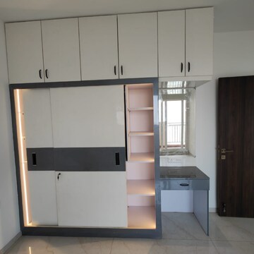 Kitchen in 3 BHK Apartment at Rishita Manhattan, Sarsawan – for Rent