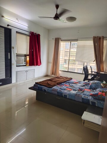 Bedroom in 4 BHK Apartment at Vidarbha Mahesh CHS, Kavesar – for Rent