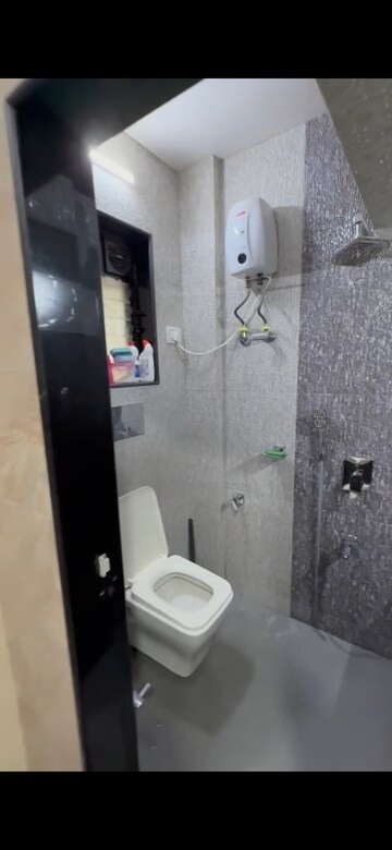 Bathroom in 1 BHK Apartment at Prathamesh Xanadu C wing Chs Ltd, Andheri West – for Rent