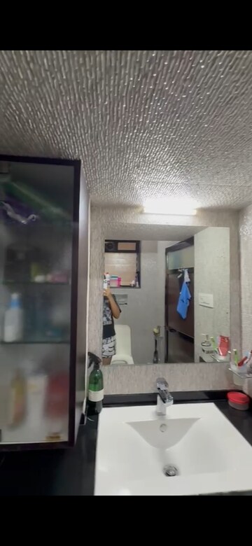Bathroom in 1 BHK Apartment at Prathamesh Xanadu C wing Chs Ltd, Andheri West – for Rent