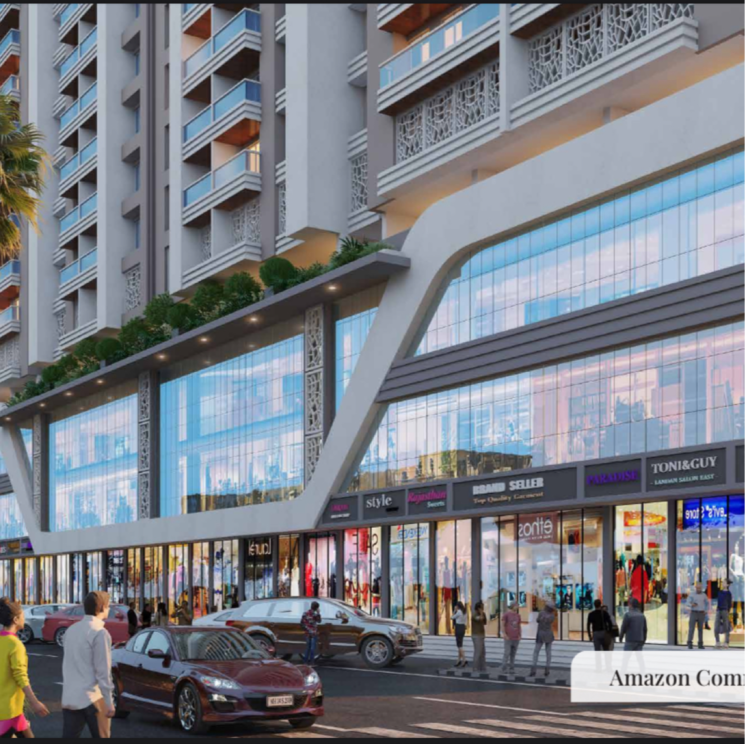 Exterior View, yes-palm-riveria 2 Bedroom 690 Sq.Ft. Apartment In Mumbra Thane 8239238