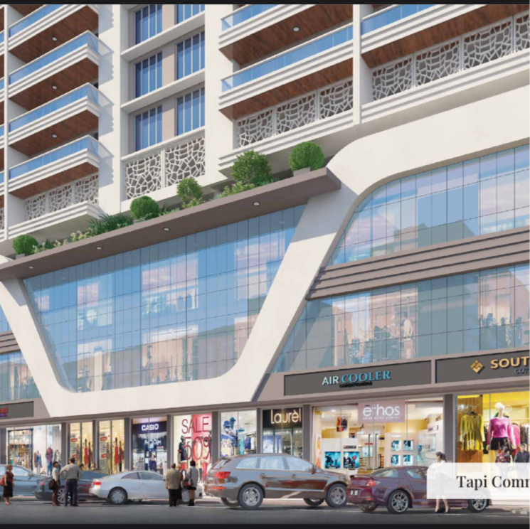 Exterior View, yes-palm-riveria 2 Bedroom 690 Sq.Ft. Apartment In Mumbra Thane 8239238