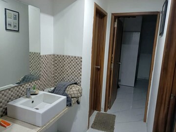 Bathroom in 2 BHK Apartment at Nahar F Residences, Balewadi – for Rent