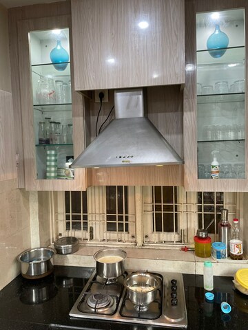 Kitchen in 2 BHK Builder Floor at Mahavir Enclave 1 – for Rent