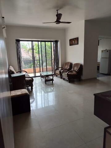 Living Room in 2 BHK Apartment at Aashiyana Park, Aundh – for Rent