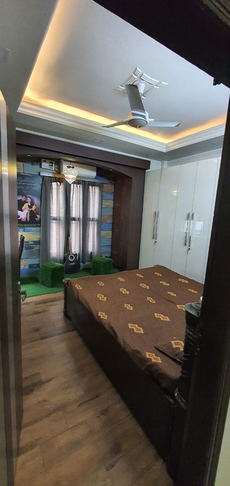 Bedroom, mahavir enclave 1 3 Bedroom 900 Sq.Ft. Builder Floor In Mahavir Enclave 1 Delhi 8239274