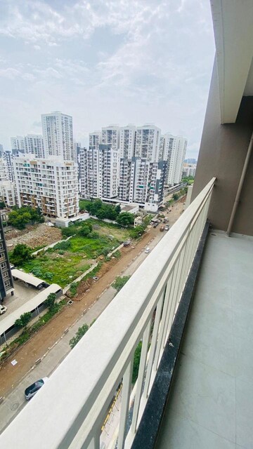 Balcony in 3 BHK Apartment at Mantra Insignia, Mundhwa – for Rent