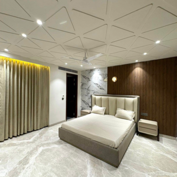 Bedroom in 4 BHK Builder Floor at Ansal API Esencia, Sector 67 – for Sale