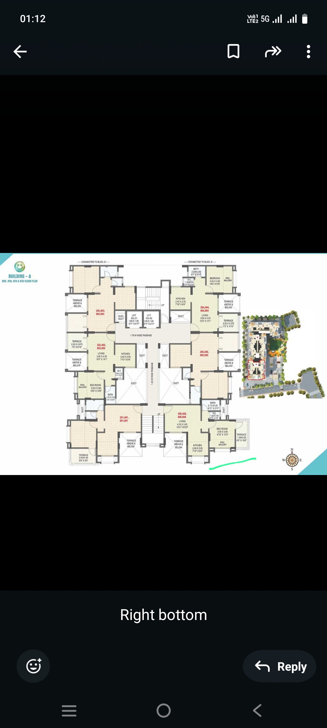 1 BHK + Pooja Room Apartment For Sale in GK Dayal Heights