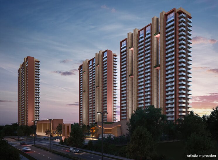 Exterior View, eldeco-fairway-reserve 4 Bedroom 2875 Sq.Ft. Apartment In Sector 80 Gurgaon 8239370