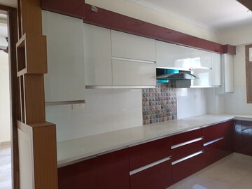 Kitchen in 4 BHK Builder Floor at Ansal API Esencia, Sector 67 – for Rent