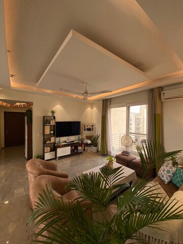 Living Room in 2 BHK Apartment at Unitech Fresco, Sector 50 – for Rent