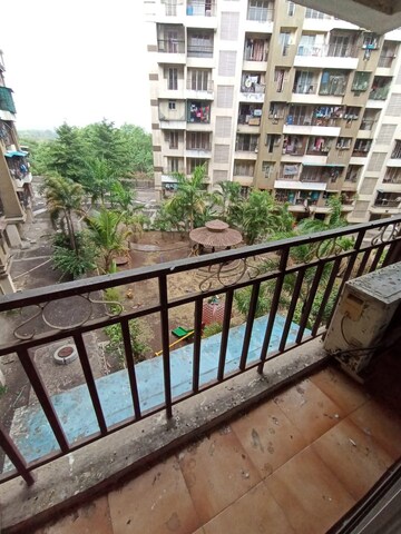 Balcony in 3 BHK Apartment at Parshwa Girnar Tirth, Kalyan West – for Sale
