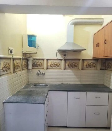 Kitchen in 1 BHK Builder Floor at Aliganj – for Rent