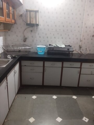 Kitchen in 1 RK Independent House at Subhanpura – for Rent