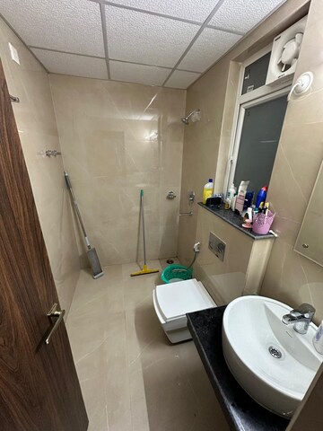 Bathroom in 3 BHK Apartment at Rishita Manhattan, Gomti Nagar – for Sale