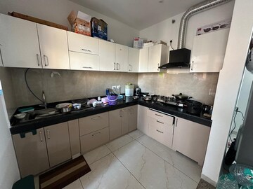 Kitchen in 3 BHK Apartment at Rishita Manhattan, Gomti Nagar – for Sale